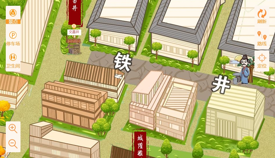 天峨智慧景区：手绘地图与语音导览的完美融合